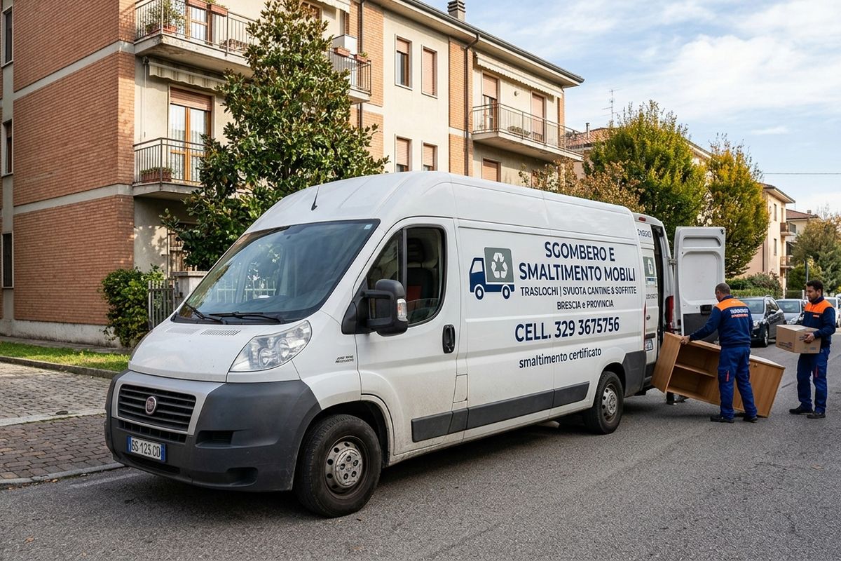 Sgombero negozi e locali commerciali a Brescia
